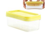 Récipient À Beurre - Couvercle Pour Comptoir Et Étagère De Porte De Réfrigérateur, Plateau Porte- En Plastique ReaNea Avec Couteau À Beurre, Plateau À Avec Coupe-beurre Et Couvercle | Fra