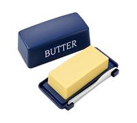 Récipient à beurre de qualité alimentaire avec coupe-beurre, couvercle hermétique intégré, lave-vaisselle pour le stockage du beurre de cuisine