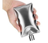 Récipient à bière de poche carré Flacons de hanche en acier inoxydable 6oz Whisky Pots à vin bouteille de whisky Partie d ' alcool Flacons à vin carrés Bouteilles pour femmes hommes