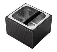 Récipient à café - 1500 ml - Pour porte-filtre, marc de café, boîte à expresso pour accessoires de café - 18,5 x 17,5 x 12,5 cm - Bac d'égouttement pour machines à café