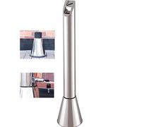 Récipient à cigarettes en acier inoxydable pour usage extérieur, cendrier sur pied pour usage extérieur, cendrier, cendrier, ignifuge, pour bar, restaurants et cafés