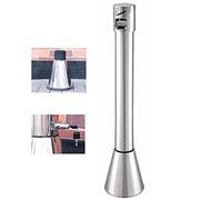 Récipient à cigarettes en acier inoxydable pour usage extérieur, cendrier sur pied pour usage extérieur, cendrier, cendrier, ignifuge, pour bar, restaurants et cafés