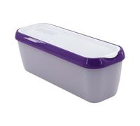 Récipient à Crème Glacée Avec Couvercle - Boîte Hermétique Pour Glace Faite Maison, Yaourts, Desserts - Grand Bac de Stockage, Violet