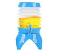 Récipient à eau avec robinet de réservoir d'eau amovible | Rangement extérieur peu encombrant pour camping, randonnée, pique-nique, voyage, camping-car, survie, pêche, bateau, barbecue