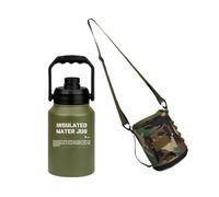 Récipient à eau de camping en acier inoxydable pour randonnée, plage, pique-nique, multi-usages, isothermes