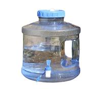 Récipient à eau, seau à eau pure avec récipient de stockage d'eau, seau de grande capacité, réservoir d'eau potable portable, réservoir d'eau de camping avec poignées pour excursion autonome (A, 25 x