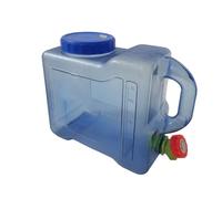 Récipient à eau | Seau d'eau transparent de 5 L 7,5 L | Sac de transport d'eau de camping | Boîte de rangement fourre-tout Watesr - Poubelle à eau portable pour les voyages de printemps, les activités