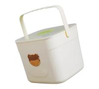 Récipient à glaçons avec couvercle transparent, portable, grande capacité, moule à glaçons double couche avec tiroir de rangement, récipient à cubes anti-odeurs