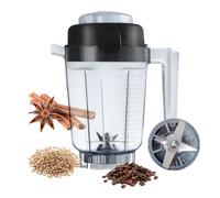 Récipient à grains secs de 946 ml compatible avec vitamix, accessoire de moulin à grains compatible avec vitamix 5200 7500 750 E310 6300 VM0197 Explorian Blender Dry Blade Grinder Jar Cup Pitcher