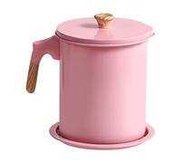 Récipient À Graisse - Bacon Grease Keeper | Récupérateur De Graisses Ménagères | Passoire En Acier Inoxydable Pour Graisses De Bacon, Garde-huile Avec Bec Verseur | Bidon D'huile De Cuisson Domestique