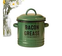 Récipient À Graisse De Bacon Grand Pot Réutilisable De Capacité