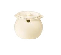 Récipient À Graisse De Bacon - Pot De Rangement En Céramique De 1,4 L (50 Oz), Avec Passoire Et Spatule Intégrées, Accessoire De Cuisine | Outil Pratique Et Durable Pour La Préparation Des Repas (