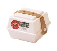 Récipient à hamburger pour déjeuner, boîte de rangement pour hamburger, boîte à goûter réutilisable à ouverture clipsable pour apporter facilement vos aliments préférés