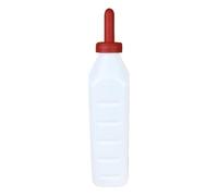 Récipient à lait de veau de grande capacité et tétine anti-fuite, remplissage facile, large ouverture pour l'entretien du bétail, bouteille de lait pour l'entretien du bétail