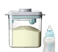 Récipient à lait en poudre - Couvercle hermétique - Capacité de 1700 ml - Matériau durable de qualité alimentaire - Cuillère doseuse incluse - Organiseur de formule pour