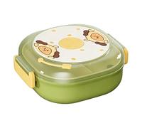 Récipient À Lunch 2 Couvercle Anti-Fuite Cuillère Fourchette Incluses