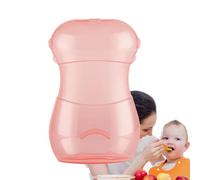 Récipient à nourriture Byn, porte-boîte à jus, porte-collation auto-nourrissant, support réglable anti-fuite pour boissons lactées