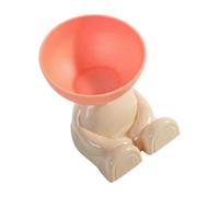 Récipient à nourriture incliné pour chats avec structure facile à nettoyer et couleur vive - Mangeoire amovible pour chats