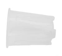 Récipient à orchidée en plastique transparent - Drainage amélioré pour une utilisation en intérieur, soutient la santé des racines et la circulation de l'air (16 cm)