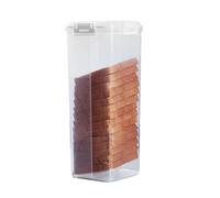 Récipient À Pain, Garde-pain 14x34 Cms Boîte De Rangement Pour Pain Et Toast Avec Plateau À L'intérieur Boite A Pain, Boite A Pain De Mie Hermétique Avec Tiroir & Couvercle