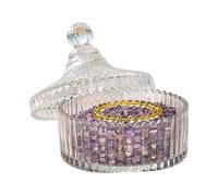 Récipient à poudre de 800 ml, pot cosmétique pour bain douche, boîte de beauté avec couvercle sécurisé, accessoire de salle de bain, récipient de toilettage pour soins de la peau, rangement de