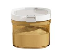 Récipient à poudre hermétique - Distributeur de lait empilable, pot de stockage scellé, compartiment à cuillère | Support de formule pratique pour la maison, la crèche, le réfrigérateur, la cuisine, l