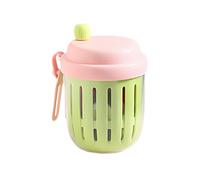 Récipient à salade réutilisable avec panier de vidange pour réfrigérateur, baies, flocons d'avoine, légumes, collations, petit déjeuner, préparation des repas