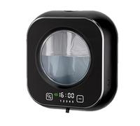 Récipient à Savon Automatique 320 ML sans, Black | Récipient à savon liquide en mousse avec technologie sans, pour salle de bain, cuisine, usage domestique,
