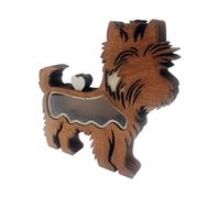 Récipient à souvenirs en bois durable pour le stockage des fourrures d'animaux de compagnie pour une utilisation durable et une présentation décorative dans les maisons