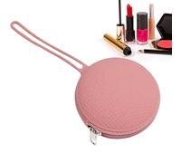 Récipient à sucette en silicone, porte-sucette en silicone, Pochette de rangement portable en silicone pour voyage, petit sac de rangement avec fermeture éclair et corde pour petits