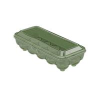 Récipient à œufs pour réfrigérateur - Support de stockage d'œufs empilable 15 couvercles de grille, capacité organisateur | Distributeur d'œufs de poule Boîte de rangement pour réfrigérateur Frais