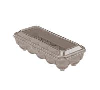 Récipient à œufs pour réfrigérateur - Support de stockage d'œufs empilable 15 couvercles de grille, capacité organisateur | Distributeur d'œufs de poule Boîte de rangement pour réfrigérateur Frais
