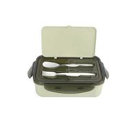 Cheffinger Récipient Alimentaire 1.3L CF-5031 avec Cuillère et Fourchette Vert