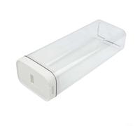Récipient alimentaire avec corps en plastique et couvercle à double joint pour un stockage à long terme des aliments secs et un inventaire visuel facile (1 200 ml)