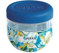 Récipient Alimentaire avec Motif Pivoines 770ml avec Couvercle Antidérapant Quokka Bleu Bleu G