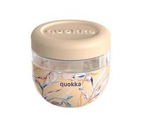 Récipient Alimentaire avec Motif Vintage Floral 770ml avec Couvercle Beige
