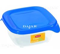 Récipient alimentaire carré "fresh&go" de Curver 0,25l /bleu/ transparent