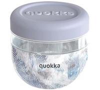 Récipient Alimentaire Design Zen 770ml avec Couvercle Antidérapant Quokka Gris Gris G