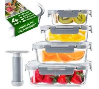 Récipient alimentaire en verre borosilicate KADAX