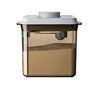 Récipient alimentaire hermétique de 1700 ml | Distributeur de formule de voyage avec cuillère pour la maison, la cuisine, le garde-manger, la crèche, les voyages en voiture