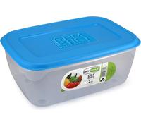 Récipient alimentaire hermétique de GIO'STYLE - 2 l - Fabriqué en Italie - rectangulaire - adapté au réfrigérateur, congélateur, micro-ondes - Airtight Line