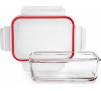 Récipient alimentaire Ibili 754709 verre borosilicaté 900 ml 13,5 x 18,2 x 6,3 cm