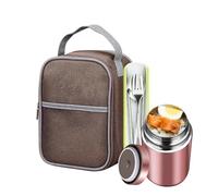 Récipient alimentaire isotherme 1200 ml en acier inoxydable étanche | Récipient à déjeuner chaud pour camping, pique-nique, sport, randonnée, escalade, voyage, travail d'été