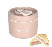 Récipient alimentaire isotherme - Boîte à déjeuner isotherme | Pot alimentaire isolé | Pot à déjeuner avec cuillère | Pot à soupe thermique | Récipient pour aliments chauds avec cuillère | Conteneur d