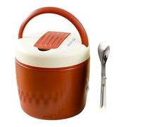 Récipient alimentaire isotherme en acier inoxydable avec capacité de 1,2 L, large ouverture pour déjeuner chaud, étanche, facile à transporter, stockage des aliments pour le camping, les voyages, le