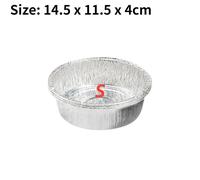 Récipient Alimentaire Jetable En Aluminium,Plateau En Aluminium De Forme Carrée,Accessoires Pour Barbecue,Couvercle,Boîte À Déjeuner,Fournitures De Cuisine,10 Pièces.10Pcs-B