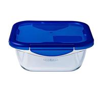 Récipient Alimentaire Pyrex 286PG00/7346 Cook & Go Hermétique Transparent À Bleu