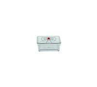 Récipient alimentaire sous vide 6756A rectangulaire transparent