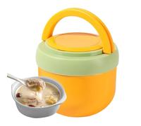 Récipient Alimentaire Thermique - Tasse À Soupe Isolée - Flacons Alimentaires Pour Aliments Chauds | Récipients De Flacons À Soupe, Sous Vide Avec Sac, Pot Anti-fuite Micro-ondable Avec Cuillè