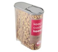 Récipient céréales Keeeper transparent 5L Jean